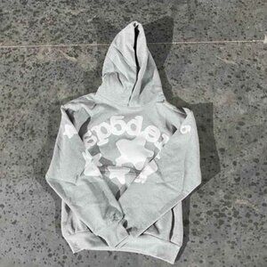 grey spider hoodie